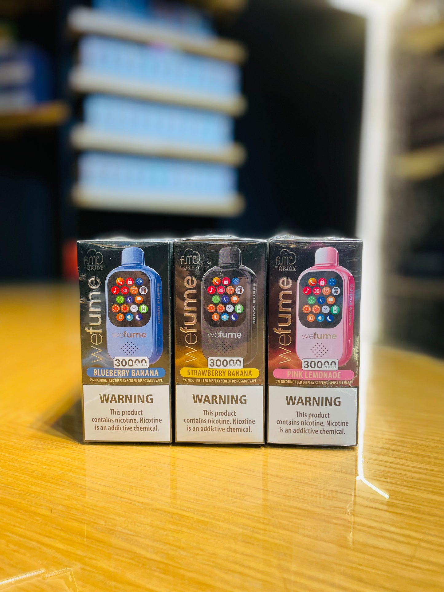 VAPORIZADOR WEFUME 30.000 PUFF